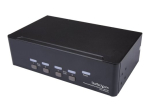 StarTech.com DisplayPort KVM - 4 porti - 4K 60Hz - topeltmonitoride KVM - DisplayPort - KVM DisplayPort - lauaarvuti KVM (SV431DPDDUA2) KVM / audio...
