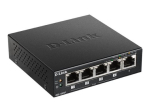 D-Link 5-Port Gigabit PoE+ Switch DGS 1005P