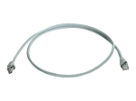 Teleg&auml;rtner DataVoice Office CAT 6a SFTP, PiMF 5m Patchkaabel Hall RAL 7035