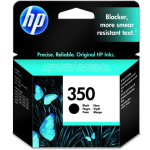 HP 350 Black 200-lehek&uuml;lje tindikassett CB335EE