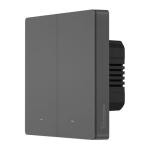 Sonoff M5 2C nutikas WiFi seinl&uuml;liti, hall (2-kanaline)