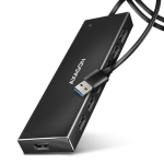 AXAGON SuperSpeed USB-A FLAT Hub HUE-F7A