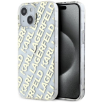 Karl Lagerfeld KLHCP15SHKFOEMD Hardcase IML Fullover Logo iPhone 15 / 14 / 13 jaoks 6.1" / kuldne