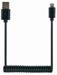 Gembird CC-MUSB2C-AMBM-0.6M USB kuni Micro-USB kaabel 0.6 m / must