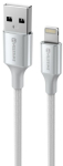 Swissten Textile II USB - Lightning Andme- ja Laadimiskaabel 1.5m