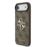 Guess PU 4G Metal Logo Strap Kaitsekaas Apple iPhone 17 Air jaoks