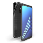 Dux Ducis Mojo Case Premium Kvaliteetne ja kaitsev silikoonkott Samsung J400 Galaxy J4 (2018) jaoks must