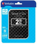 Verbatim 2TB 2.5" Store & Go GEN External hard drive 3.0 USB
