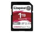 Kingston Canvas React Plus SDXC UHS-II 1TB m&auml;lukaart, 280MB/s