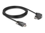 DeLOCK USB 2.0 USB Type-C Kaabel 3m Must