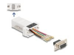 DeLOCK CAT 5/5e/6 Serial Adapter White
