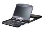 ATEN CL3116NX rack console 47 cm (18.5) 1366 x 768 pikslit Metall, Plast T&uuml;&uuml;p 1U