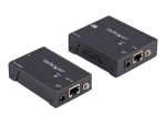 StarTech.com 330 ft. (100 m) HDMI Over Cat6 Extender - HDMI over CAT5 - HDBaseT Extender - 4K30 - HDMI Video Extender (ST121HDBTPW) Video/audio eks