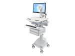 Ergotron StyleView Mobile Cart with Wheels for LCD-ekraan/klaviatuur/hiir/CPU/s&uuml;learvuti/v&auml;rvikoodilugeja kuni 24