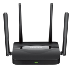 Mercusys MR25BE juhtmeline ruuter Gigabit Ethernet Kaheribaline (2,4 GHz / 5 GHz) Must