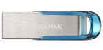 SanDisk Ultra Flair USB-m&auml;lu 128 USB Type-A 3.2 Gen 1 (3.1 Gen 1) sinine, h&otilde;bedane