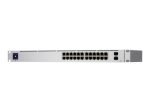 Ubiquiti l&uuml;liti - 24 porti USW-24 Hallatav L2 Riiulile paigaldatav/T&ouml;&ouml;lauale