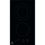 Electrolux LHR3233CK Pliit Must Sisseehitatav Keramiline 2 Tsooni