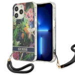 Guess GUHCP13LHFLSB &otilde;isiku rihmaga k&otilde;va&uuml;mbris iPhone 13 Pro / 13 jaoks 6,1" / sinine