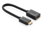 UGREEN 20137 HDMI kaabel Mini-HDMI / must-kuldne