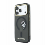 Karl Lagerfeld IML Choupette Peekaboo Magsafe &uuml;mbris iPhone 18 Pro Max jaoks / must