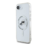 Karl Lagerfeld IML K&CH Heads Metal Frame MagSafe &uuml;mbris Apple iPhone 16e jaoks