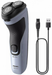 Philips X3003/00 meeste jahutuskiiv Rotatsijahutuskiiv Trimmer Must, Sinine
