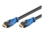 Goobay HDMI 2.0 Premium 1,5m must/sinine kaabel