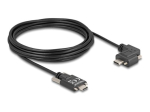 DeLOCK USB 2.0 USB Type-C Kaabel 5m Must