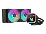 Deepcool LQ240 veejahutuskiip 1-pakk must 120 mm