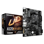 GIGABYTE A520M H ARGB micro ATX AM4 AMD A520