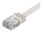Goobay 1.5m valge CAT 6 tasane RJ45 U/UTP kaabel