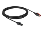 Delock Tugevdatud USB Kaabel 3m Must