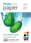 120 g/m&sup2; A4 Matt isekleepuv Foto Paper