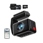 REDTIGER F4 Pro WiFi 4K + 1080p 128GB Dash kaamera