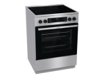 Gorenje GECS6C70XC Cooker Hob type Ceramic Oven type Electric Stainless steel Width 60 cm Depth 60 cm Grilling Energy efficiency class A 71 L