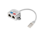 Langberg adapter lan rj45/2x rj45 ftp splitter ad-0026-s