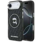 Karl Lagerfeld IML Karl pea logo MagSafe &uuml;mbris iPhone Air jaoks / must