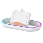 iPega P5P02 laadimisbaas koos RGB-ga Playstation Portal Remote Player valge