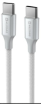 Swissten Textile II USB-C - USB-C Andme- ja Laadimiskaabel 1.5m