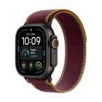 Apple Watch Ultra 4 (2026) 49mm Black Titanium Case with Burgundy Trail Loop S/M Burgundy