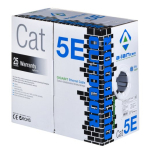 A-LAN KIU5OUTS305 V&otilde;rgukaabel Must 305 m Cat5e U/UTP (UTP)