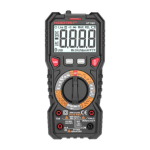 Digitaalne Multimeeter Taskulambiga Habotest HT118C, True RMS, NCV, akutestimine