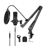 Kondensaatormikrofon Puluz PU612B Stuudio Otseedastus