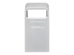 Kingston DataTraveler Micro 128GB USB 3.2 Gen 1 USB Stick Roheline
