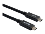 Cirafon USB Type-C Kaabel 2m Must