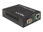 DeLOCK Base-T 100 Base-X SFP kiudoptilise keskkonna konverter Ethernet Fast Ethernet Gigabit Ethernet