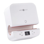 HTVRONT HPT01 Auto mugipress (valge)