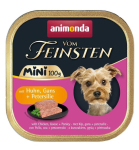 ANIMONDA Vom Feinsten Adult Mini kana, hani ja peterselli niisket koeratoitu - 100g