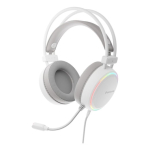 Genesis RGB M&auml;nguk&otilde;rvaklapid Neon 613 G2 Juhtmega &Uuml;le k&otilde;rvade Mikrofon Valge